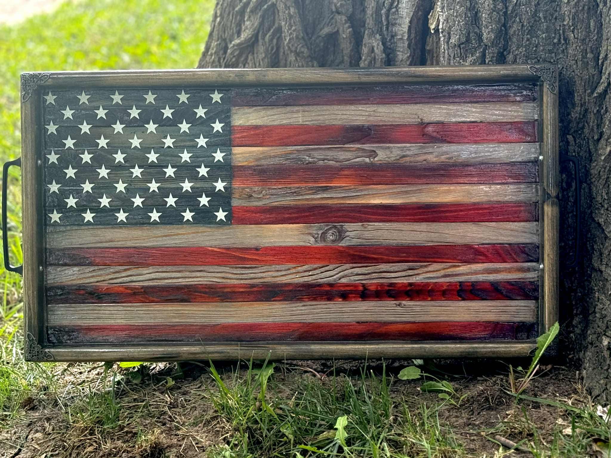 Americana Flag Tray