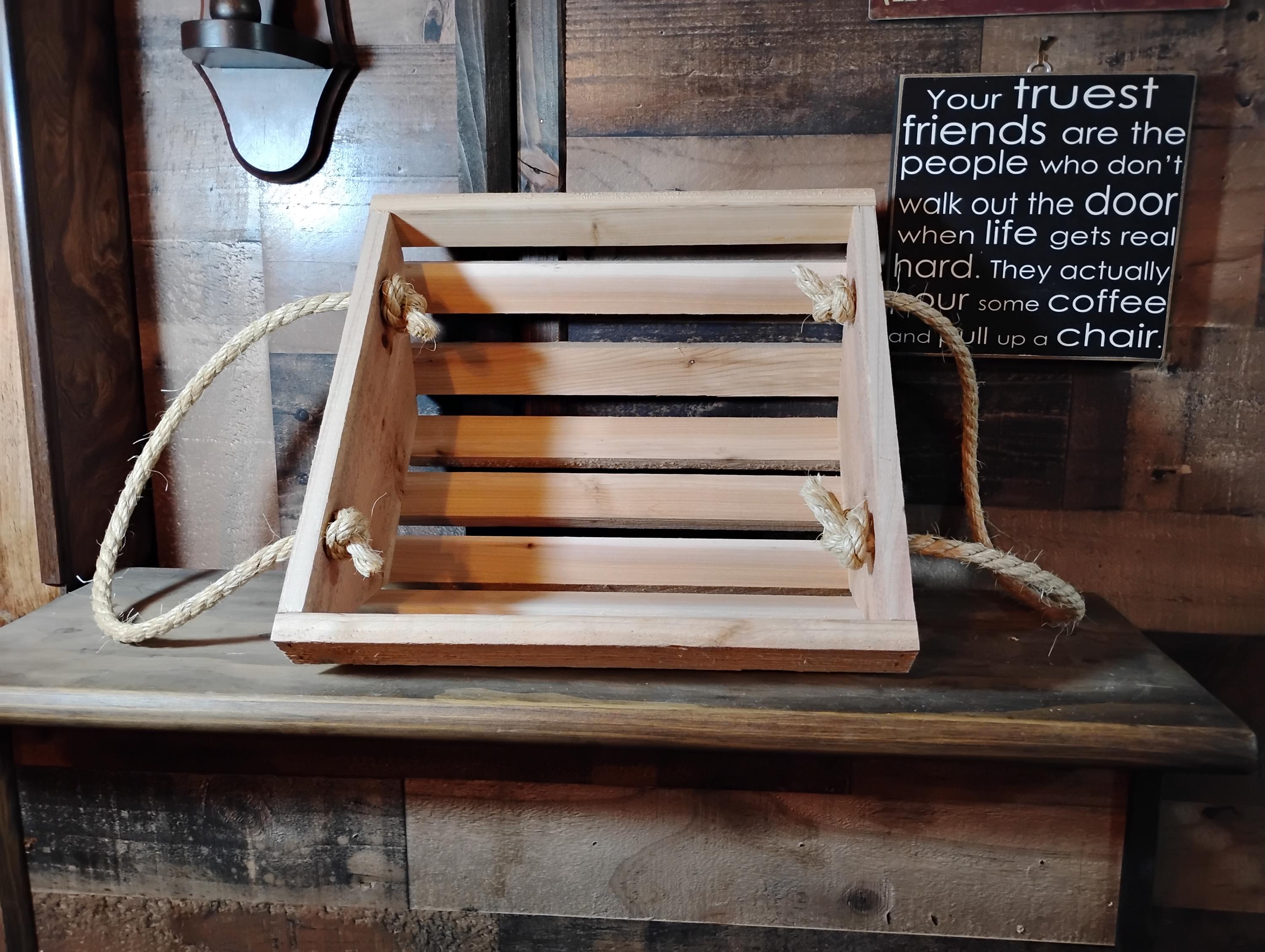 Handmade Garden Basket
