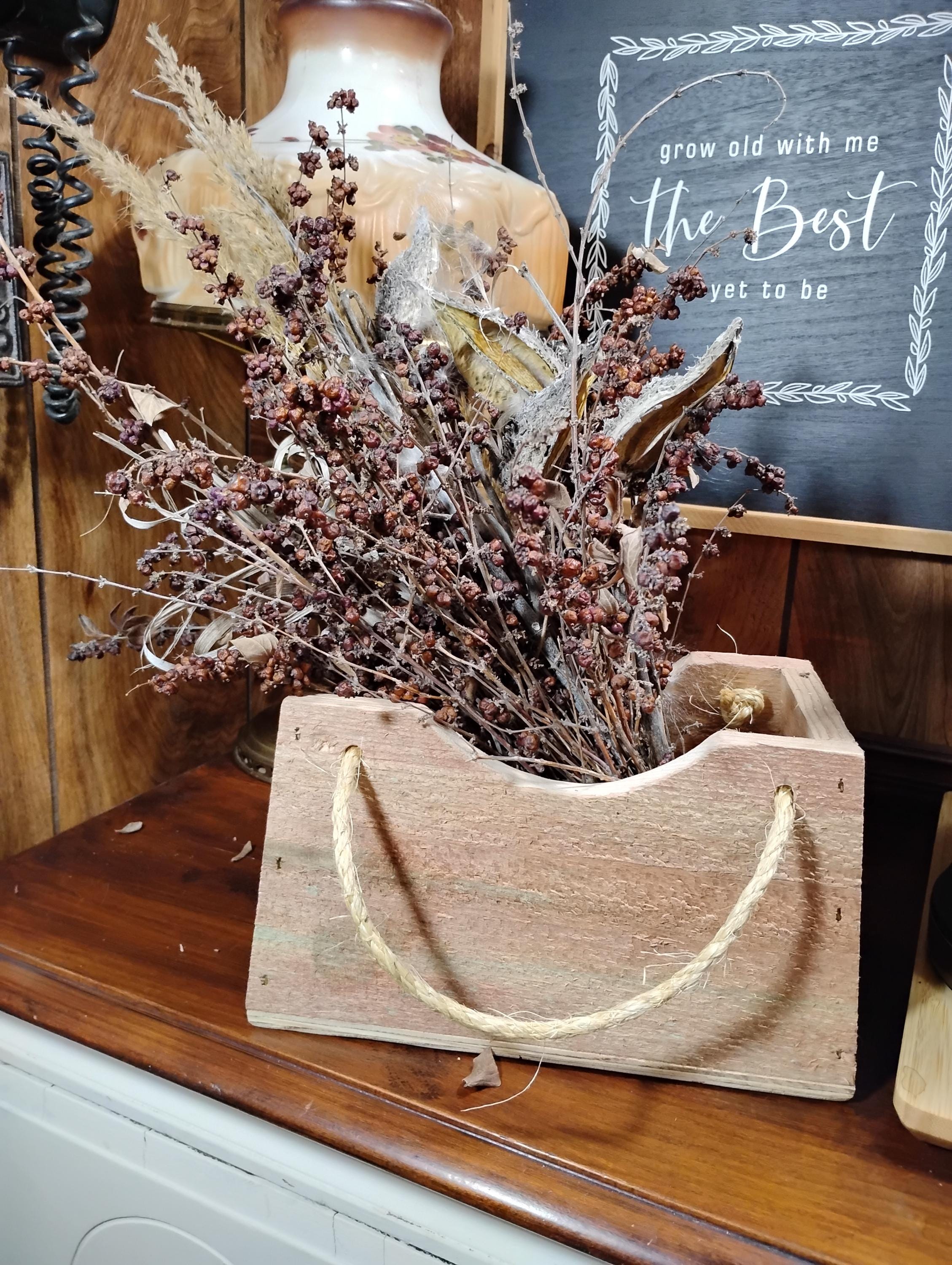 Flower Purse Basket