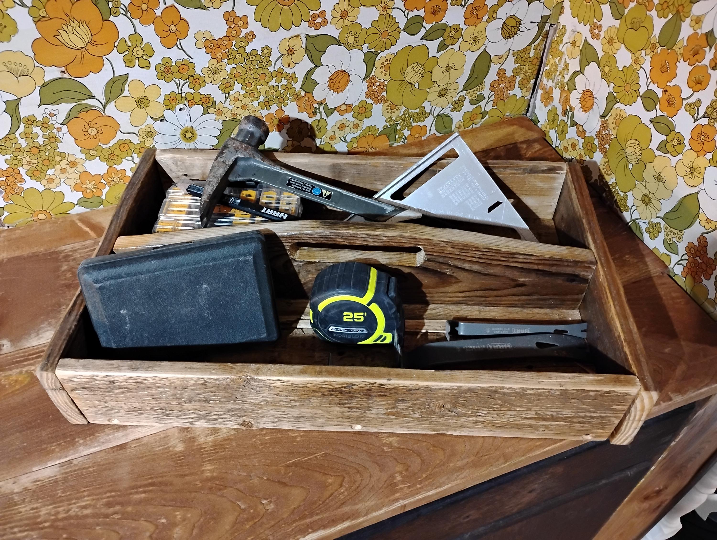 Handmade Grandpa's Toolbox