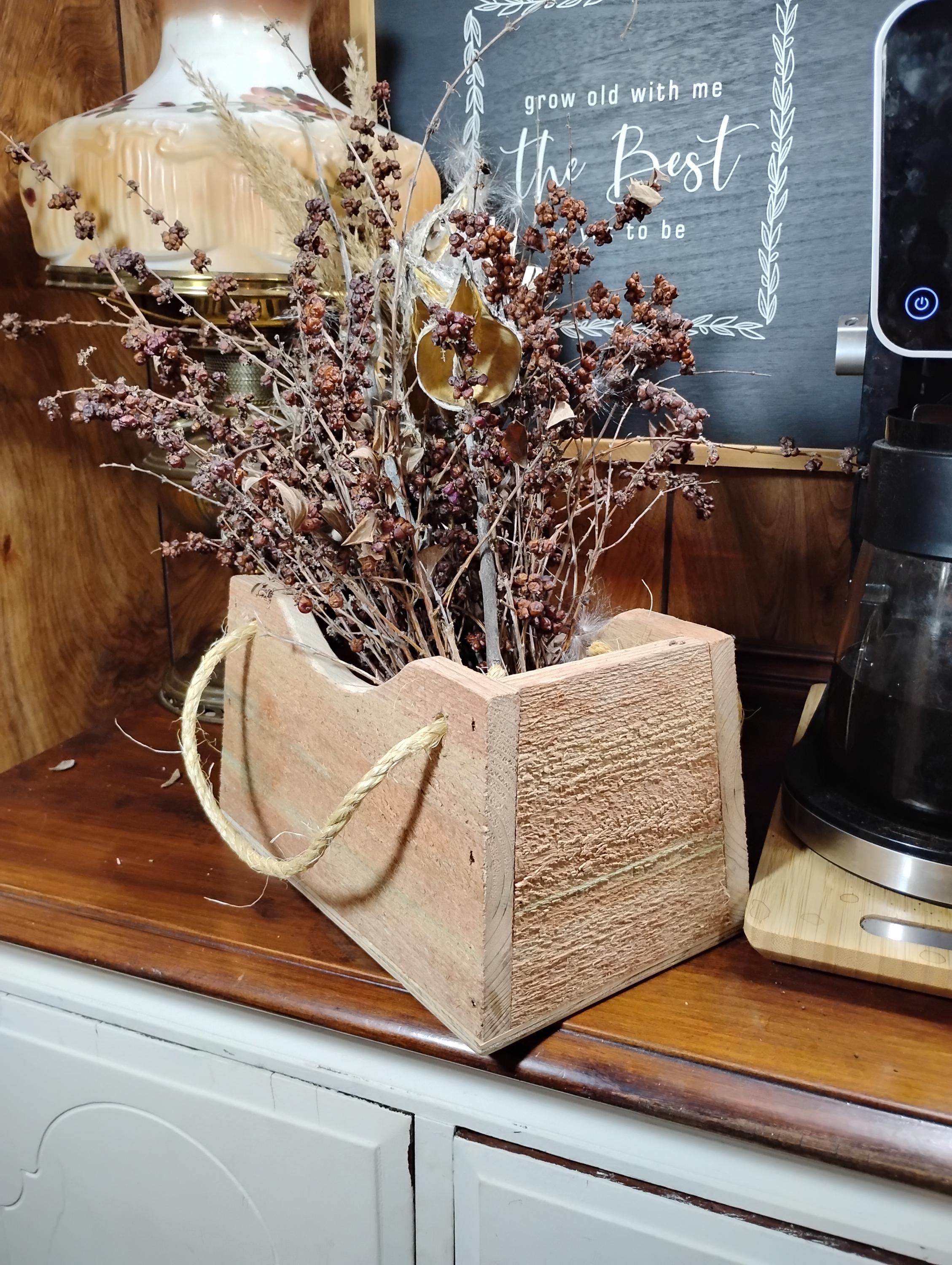 Flower Purse Basket