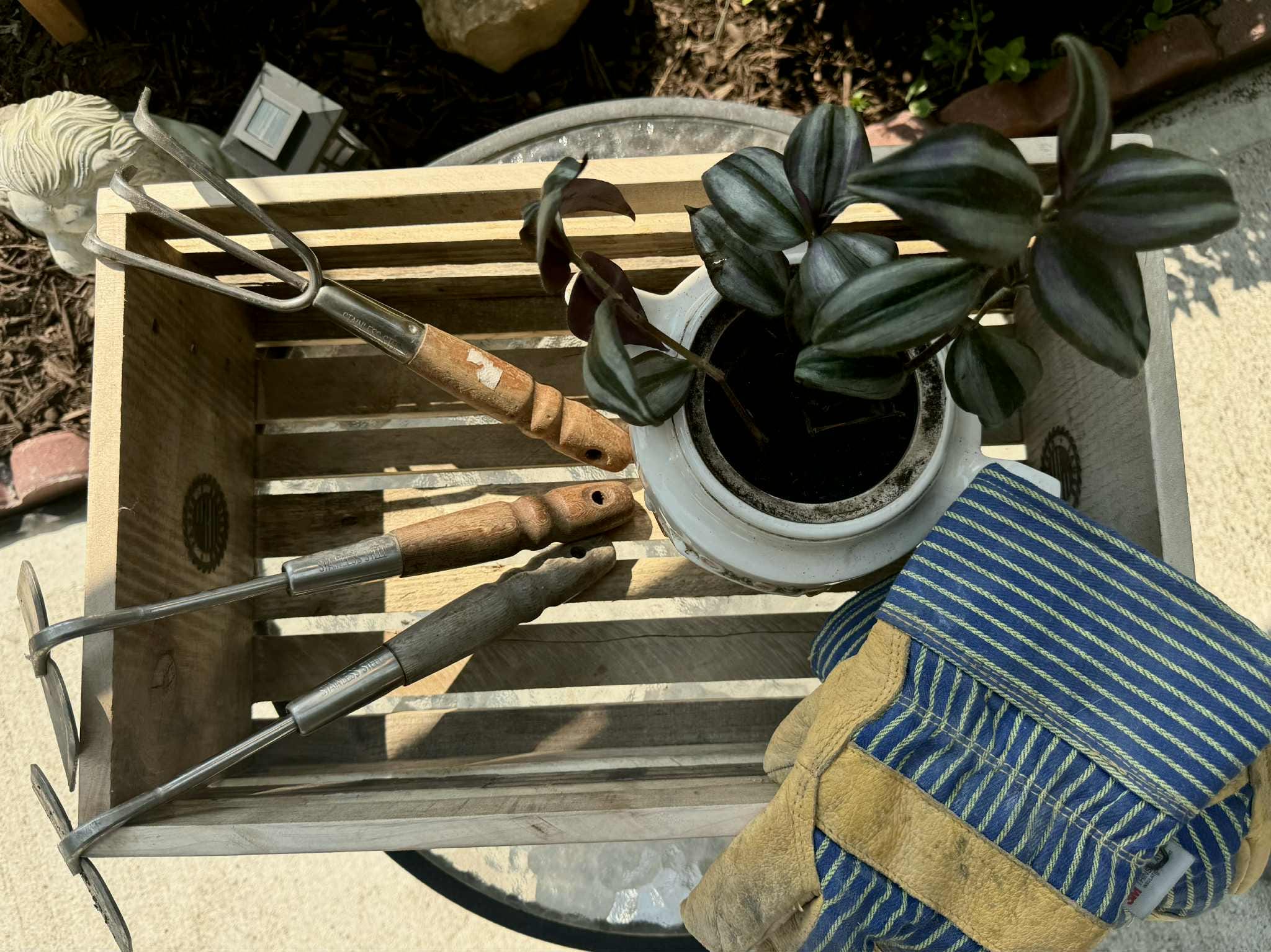 Wooden Garden Crate